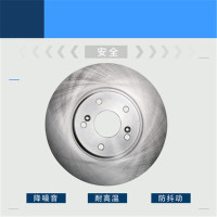 析和(XIHE) 君威前刹车盘 混色