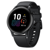 华为(HUAWEI)荣耀手表2 42mm 运动款玛瑙黑MagicWatch