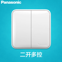 松下格彩(Panasonic)系列家用开关插座86型家用五孔插座16A双USB插座 二开多控 开关插座