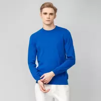 鄂尔多斯|MEN'S新品秋冬羊毛商务休闲圆领男士羊毛衫毛衣