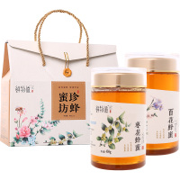 鲜物道 珍蜂蜜坊二合一900g 液态土蜂蜜枣花蜜蜜椴树蜜春节送礼