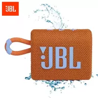 新品首发JBL GO3音乐金砖3代升级版无线蓝牙音箱户外便携防水 橙色
