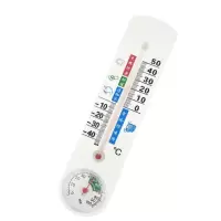 齐心室内温度计挂墙式