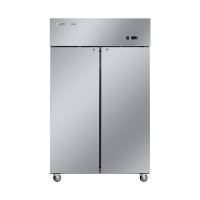 摩威尔CRT48-4P商用厨房风冷冰箱风冷冰柜立式玻璃双门单温全冷冻保鲜柜冷柜厨房冰柜