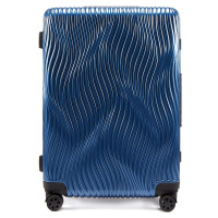 诺帝卡(Nautica)10101132波浪纹窄铝框拉杆箱24寸