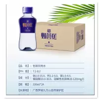 泉水叮咚野芭蕉天然矿泉水24*330ml(1箱24瓶,每瓶330ml)计价单位:箱