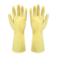 谋福 8570 大号 耐酸碱4A乳胶手套（单位：副）