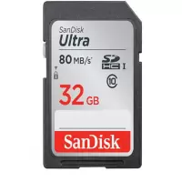 闪迪(SanDisk) 内存卡SD卡适用佳能尼康单反相机索尼微单数码摄像机高速存储卡 闪迪SD 32G 80MB/S内存