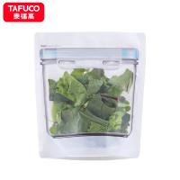 日本泰福高（TAFUCO） 韩国进口 家用食品密封袋 保鲜袋 可重复使用 加厚密实袋封口袋 L号-五个200*230mm