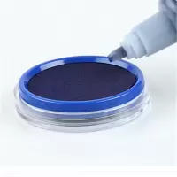 得力deli9874快干清洁印油40ml印油用于印台油印
