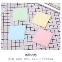 三木（SUNWOOD） 三木6644 彩色便利贴QQ贴便签纸 4色组合荧光记事贴便条纸 76x76mm