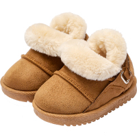 幸福玛丽/CheerfulMario冬季儿童韩版短靴女防水宝宝雪地靴加绒棉鞋儿童雪地靴