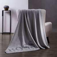 BOSS HUGO BOSS 混纺棉毯(灰)HBMT-016