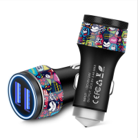 喵家萌星拽猫多功能车载充电器2个 M18-CCQ-003