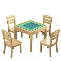棋牌餐桌二合一(一桌4椅)