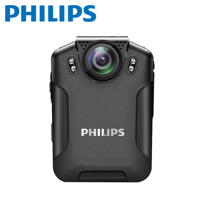 飞利浦 VTR-8101+256G 执法记录仪 高清 随身执法仪 便携式 微型记录仪 3400万像素 超长续航