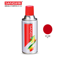 三和(SANVO) 汽车自喷漆手喷漆防锈自喷漆 大红色