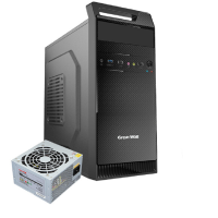 联想黑色台式机箱