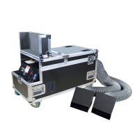 4000w双管水雾机 高端航空箱包装 婚庆喷雾器舞台薄雾烟雾机