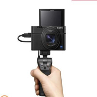 DSC-RX100M7G 黑卡数码相机 Vlog视频手柄套装（24-200mm蔡司镜头 4K视频 RX100 VII/黑