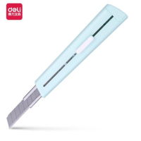 得力(deli) 2038 美工刀 自动锁定 马卡龙色美工刀 裁纸刀/小刀