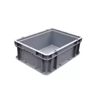 塑料物流箱周转箱300*200*115 灰色(X)
