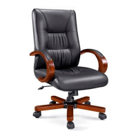永立 办公室老板椅可躺舒适久坐旋转升降座椅8109
