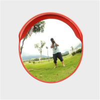 道路转弯镜 凸透镜 防盗抢反光镜 地下停车场车库广角镜 规格室外60cm/只