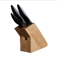 双立人旗下巴拉利尼BN-K03 陶瓷刀四件套家用厨房黑刃刀具去皮水果刀