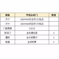 特级定制金库甲级防盗门