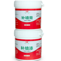 玉奕 补墙膏 墙面修补神器家用白色墙壁乳胶漆墙体修复防水防潮防霉腻子补墙膏 1.8kg+补墙漆1.5kg