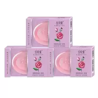 红贝缇 清洁套装RS 红贝缇玫瑰精油皂120g*3块+奇强净柔皂202g*3块