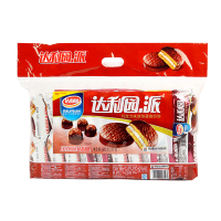 达利园糕点巧克力夹心派600g*3袋休闲零食早餐代餐营养酥脆糕点小吃