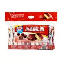 达利园糕点巧克力夹心派600g*3袋休闲零食早餐代餐营养酥脆糕点小吃