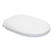 企购优品马桶盖通用下装缓降静音加厚普通马桶圈坐便器盖子家用老式 u型