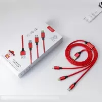 itbull小财神正能快充一拖三数据线 盒装