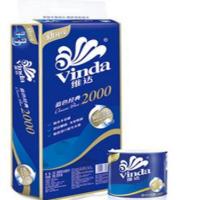 维达(Vinda) V4073-A 经典卷纸手纸卫生间用纸3层*200克*10卷/提 单提价格