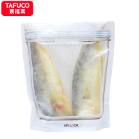 日本泰福高(TAFUCO) 韩国进口 家用食品密封袋 保鲜袋 可重复使用 加厚密实袋封口袋 XXL号-五个260*290