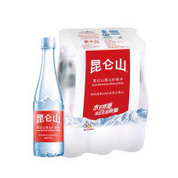 昆仑山 天然雪山矿泉水高端矿泉水 510ml*6瓶装