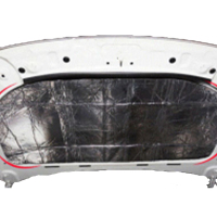 TRW 猎豹 黑金刚 引擎盖隔热板