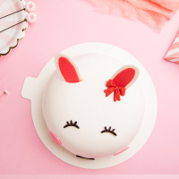 元祖食品 Nice兔meetyou 鲜奶蛋糕 8寸(仅限南宁,桂林,柳州地区使用)