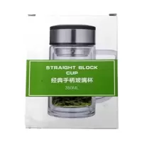 晨光 经典手柄玻璃杯 350ml-ARC92576