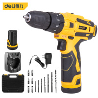 得力工具 DL6265 充电式起子电钻 10.8V( 单电池包,带冲击)
