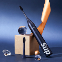 apiyoo成人声波电动牙刷充电式防水牙刷 SUP蓝