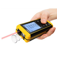 得力120米红外测距仪