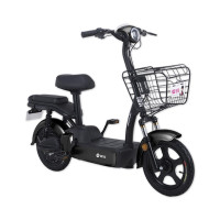 爱玛（AIMA)小蜜豆基础版新款新国标电动自行车 小型轻便电动车