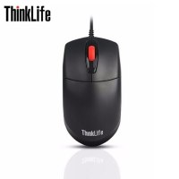 联想 ThinkLife 有线鼠标 商务办公游戏联想笔记本电脑鼠标有线 光学有线鼠标 M100