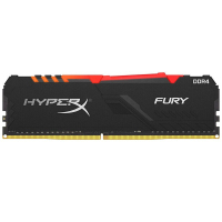 金士顿(Kingston) DDR4 3200 骇客神条 Fury雷电系列 台式机内存条灯条8G 套装(内含2根)