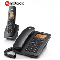 摩托罗拉(Motorola) C4200C无绳座机电话机(台)黑色