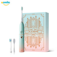 usmile 电动牙刷 粉蓝渐变-粉色沙滩 声波电动牙刷